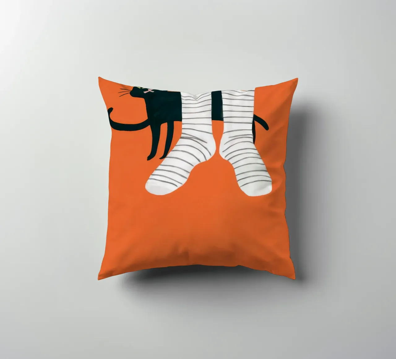 Buffonate di calzini felini cuscino da Lune Dreams