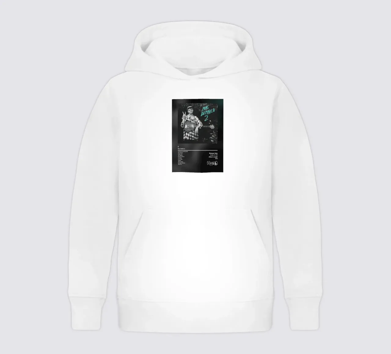 2 By Mac DeMarco felpa bambino con cappuccio da DGUnder