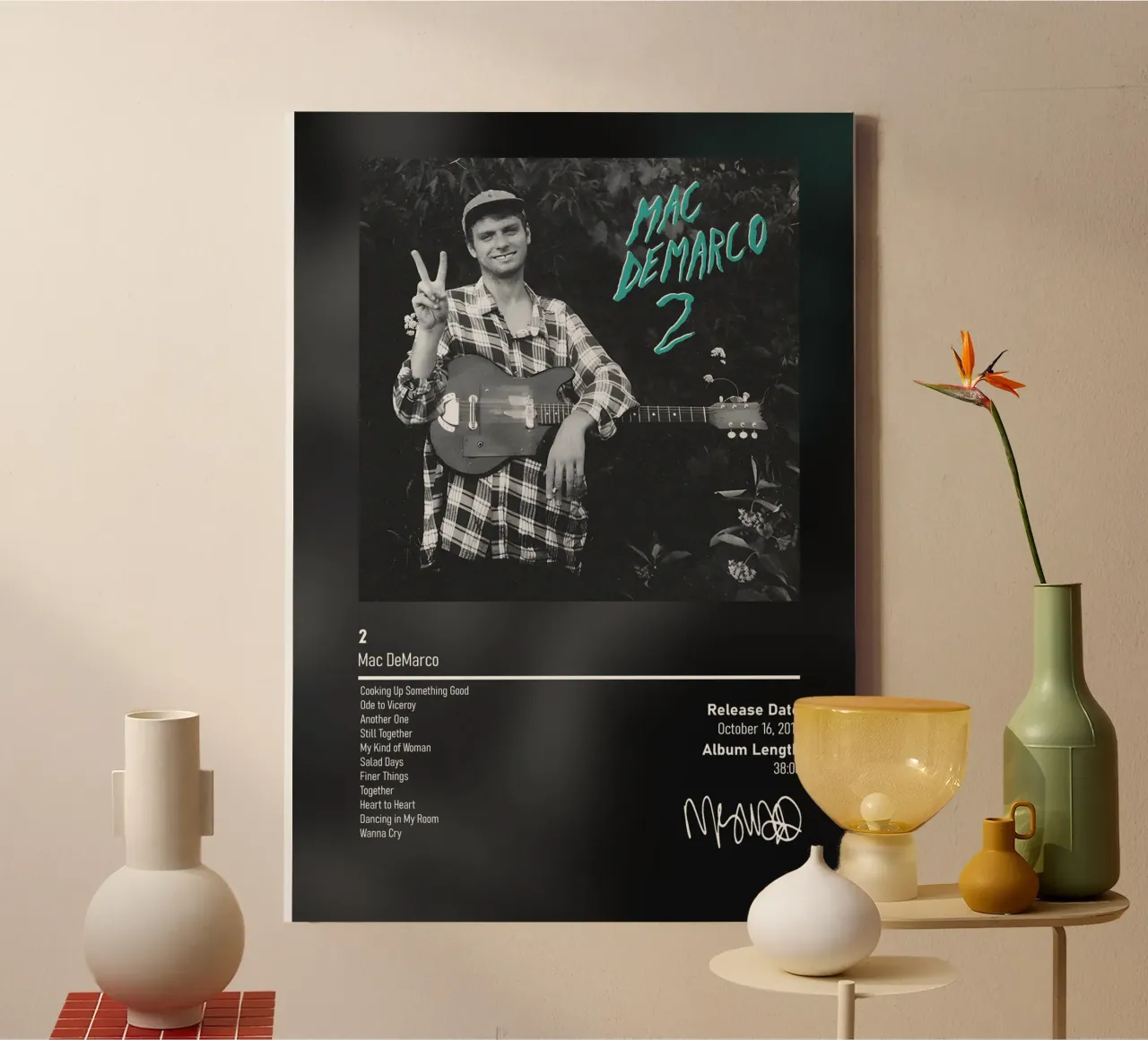 2 By Mac DeMarco canvas by DGUnder