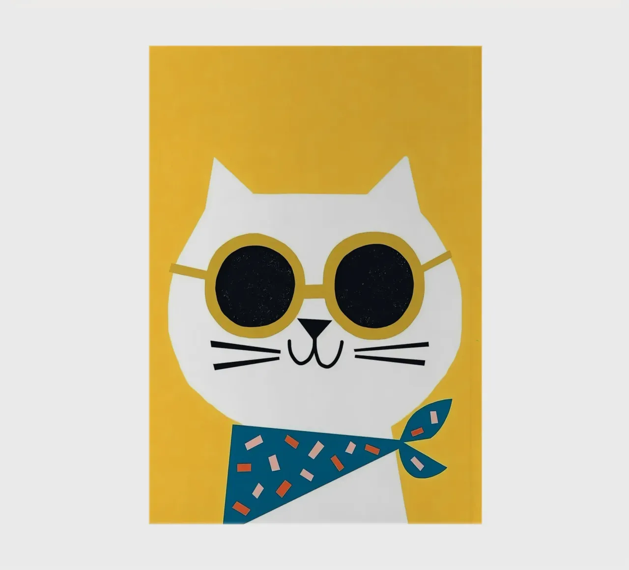 Funny Cat notebook by Manuela