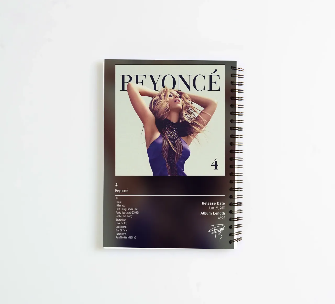 4 (2011) by Beyoncé Ringbuch von DGUnder