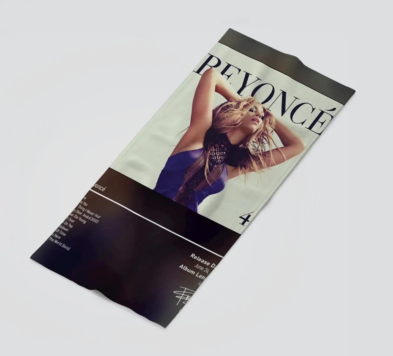 4 (2011) by Beyoncé telo mare da DGUnder