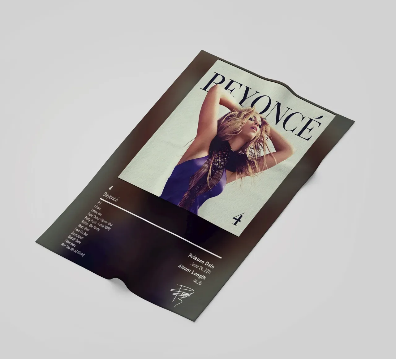 4 (2011) by Beyoncé telo mare da DGUnder
