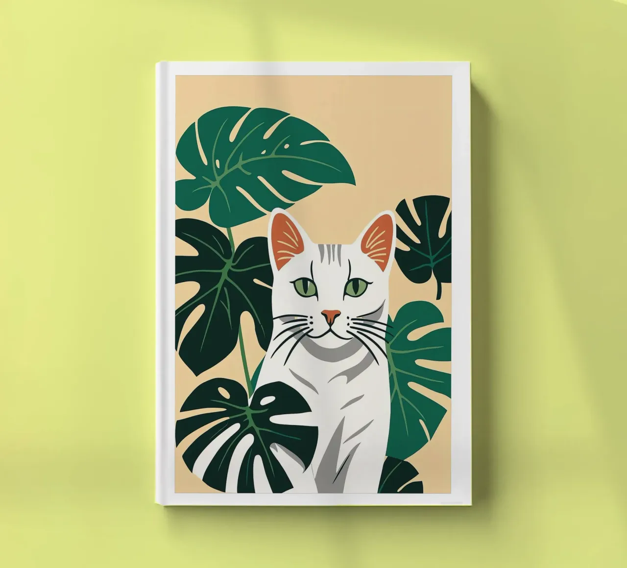 White Cat notebook by Manuela
