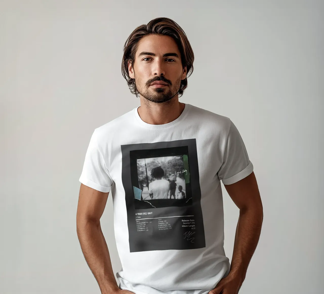 4 Your Eyez Only by J. Cole t-shirt da DGUnder