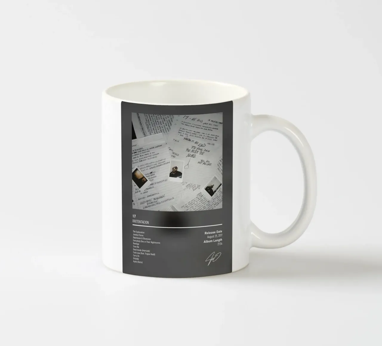 17 By XXXTENTACION tazza in ceramica da DGUnder