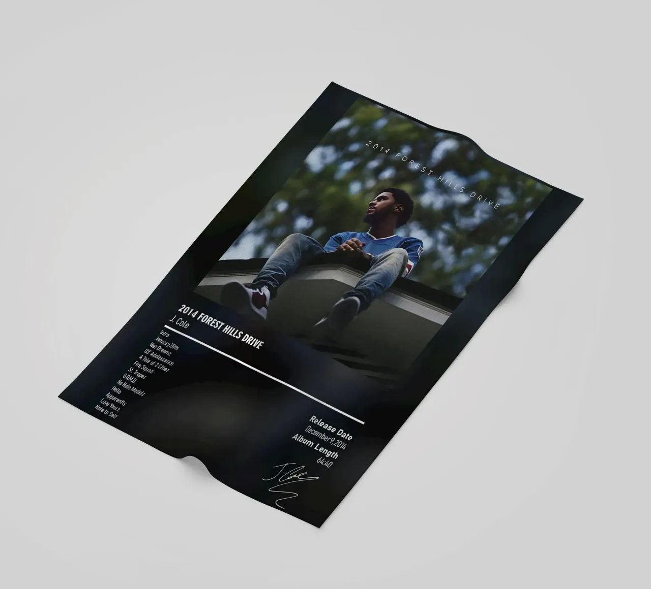 2014 Forest Hills Drive (2014) J. Cole telo mare da DGUnder