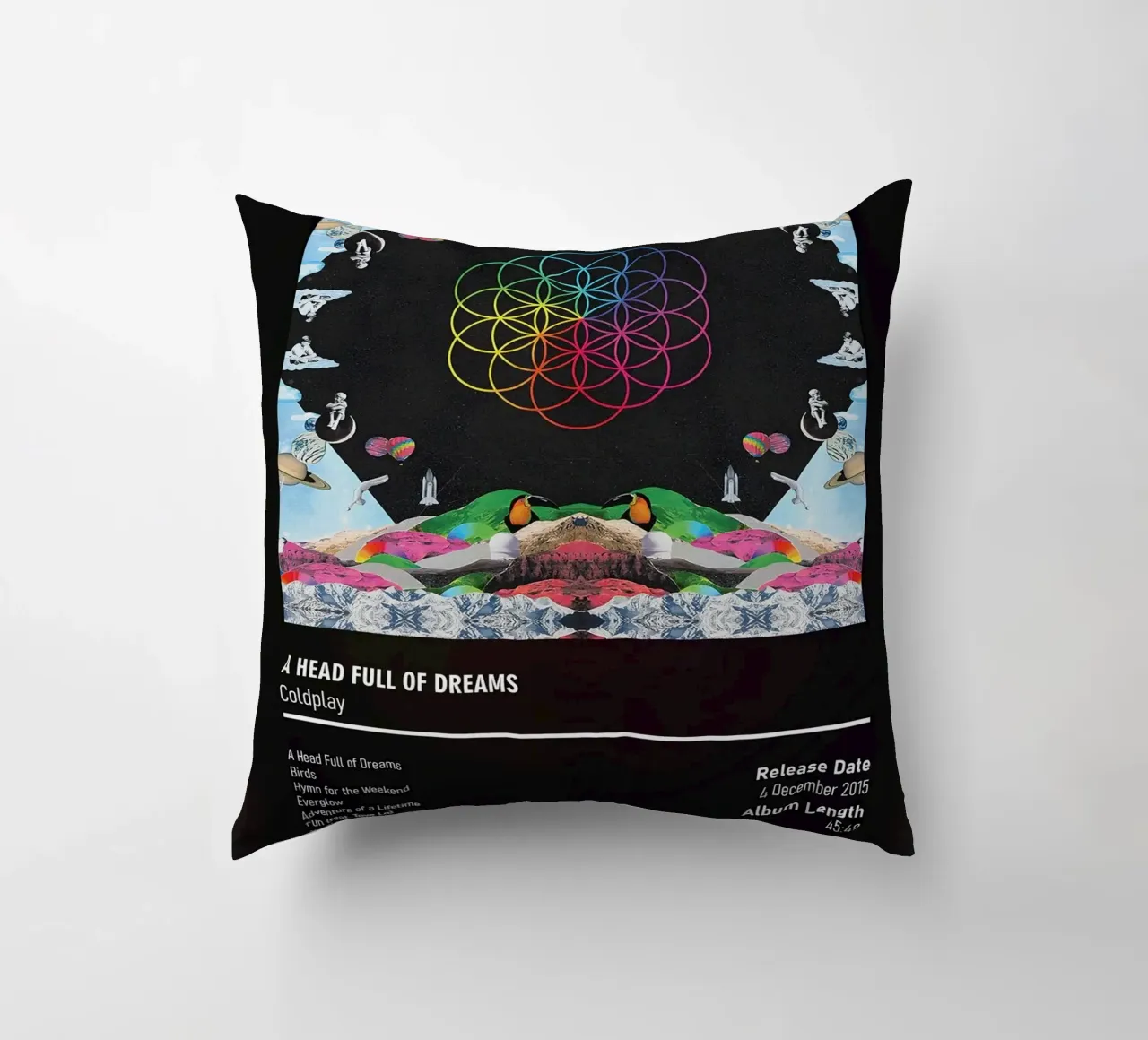 A Head Full of Dreams By Coldplay cuscino da DGUnder