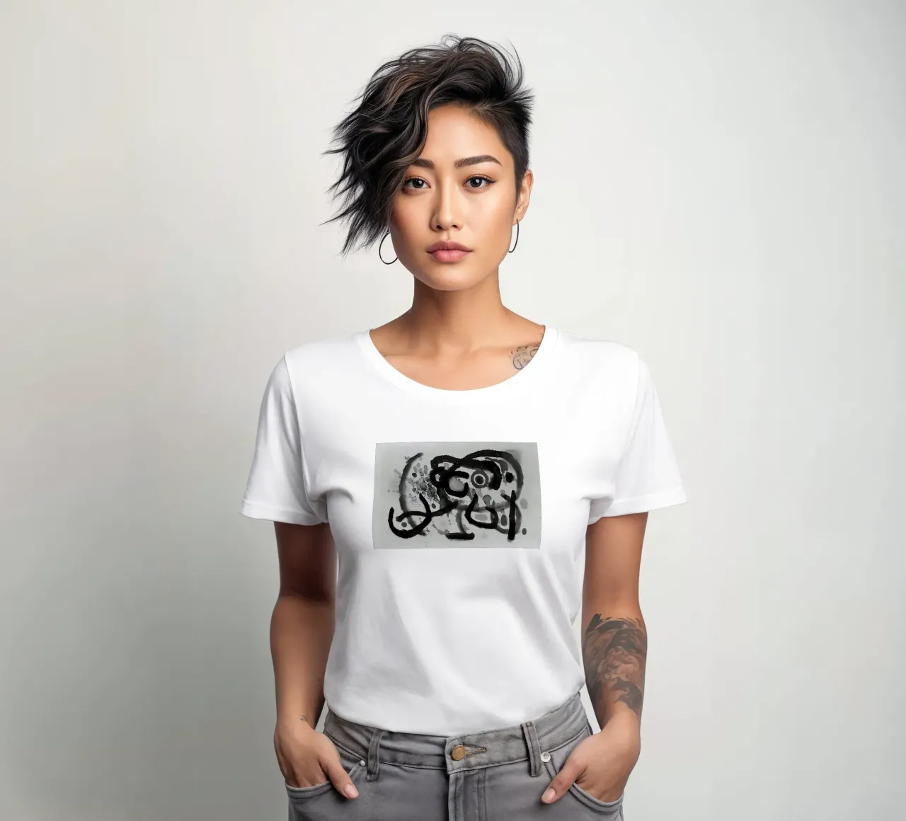 Joan Miró women's fitted t-shirt by Narciso