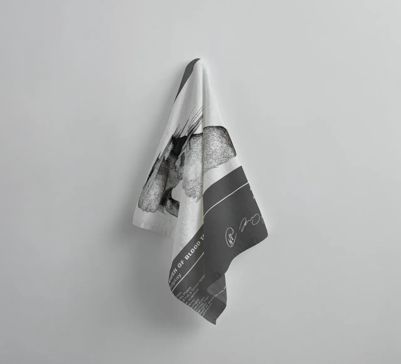 A Rush of Blood to the Head By Coldplay towel by DGUnder