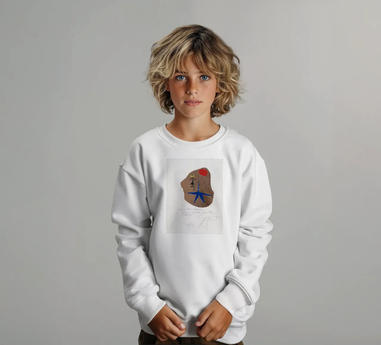 Joan Miró kids sweatshirt by Narciso