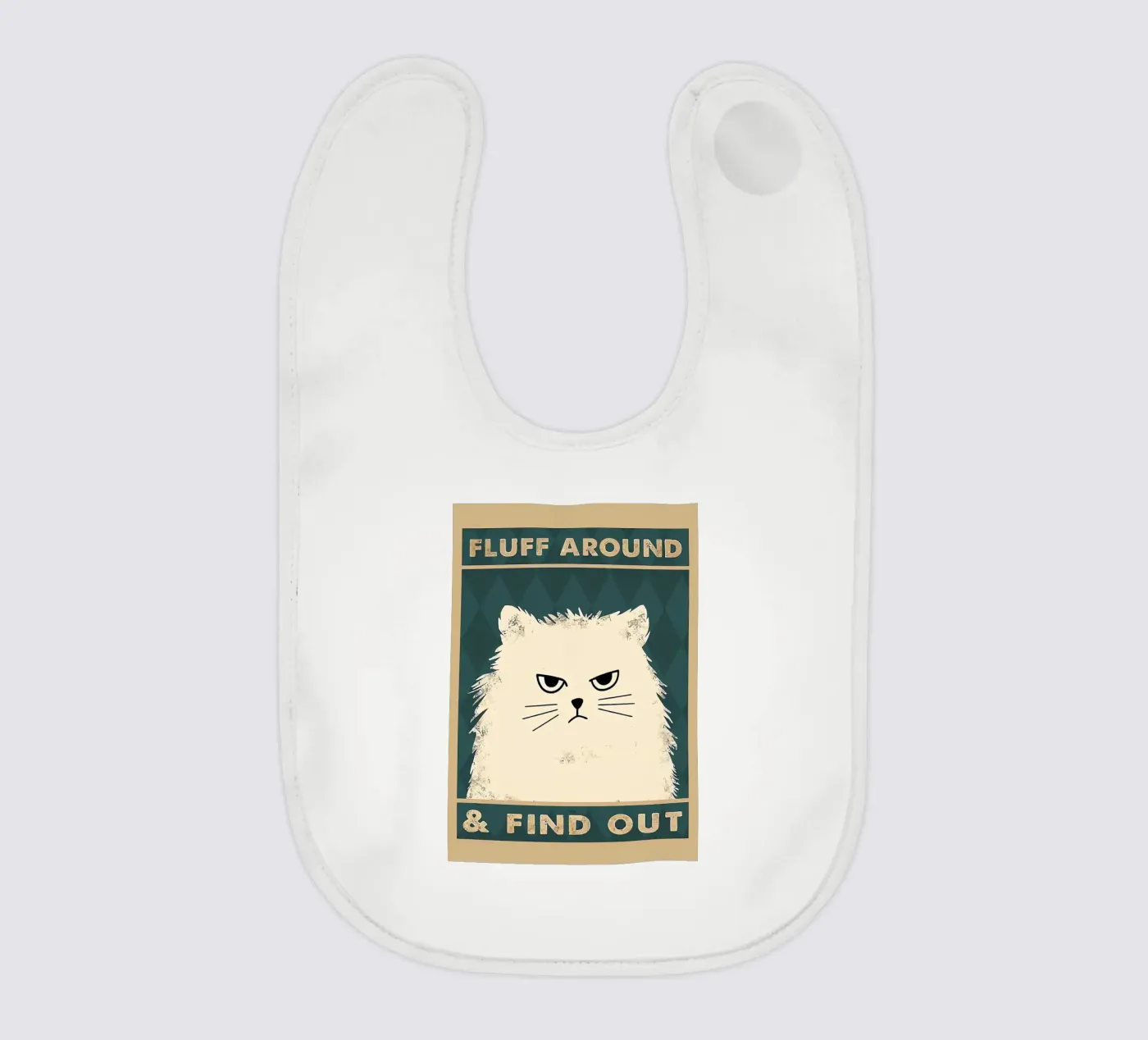 Fluffy Cat bavaglino da Arjun