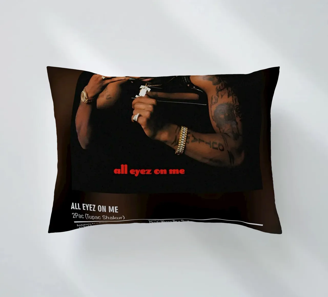 All Eyez on Me By 2Pac Tupac Shakur cuscino da DGUnder