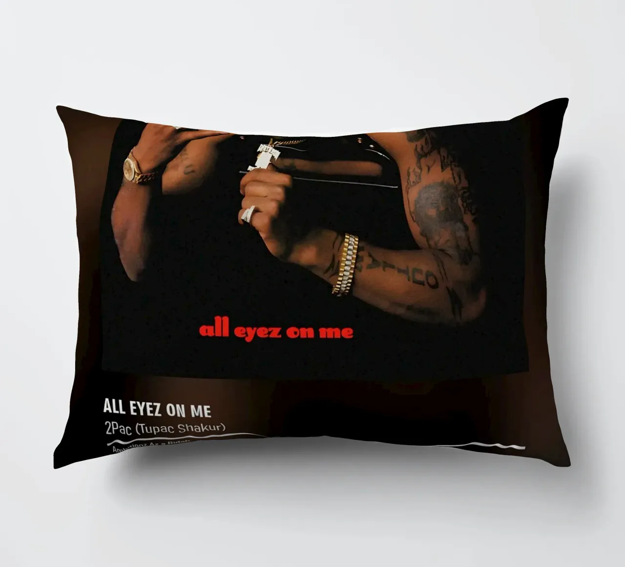 All Eyez on Me By 2Pac Tupac Shakur cuscino da DGUnder