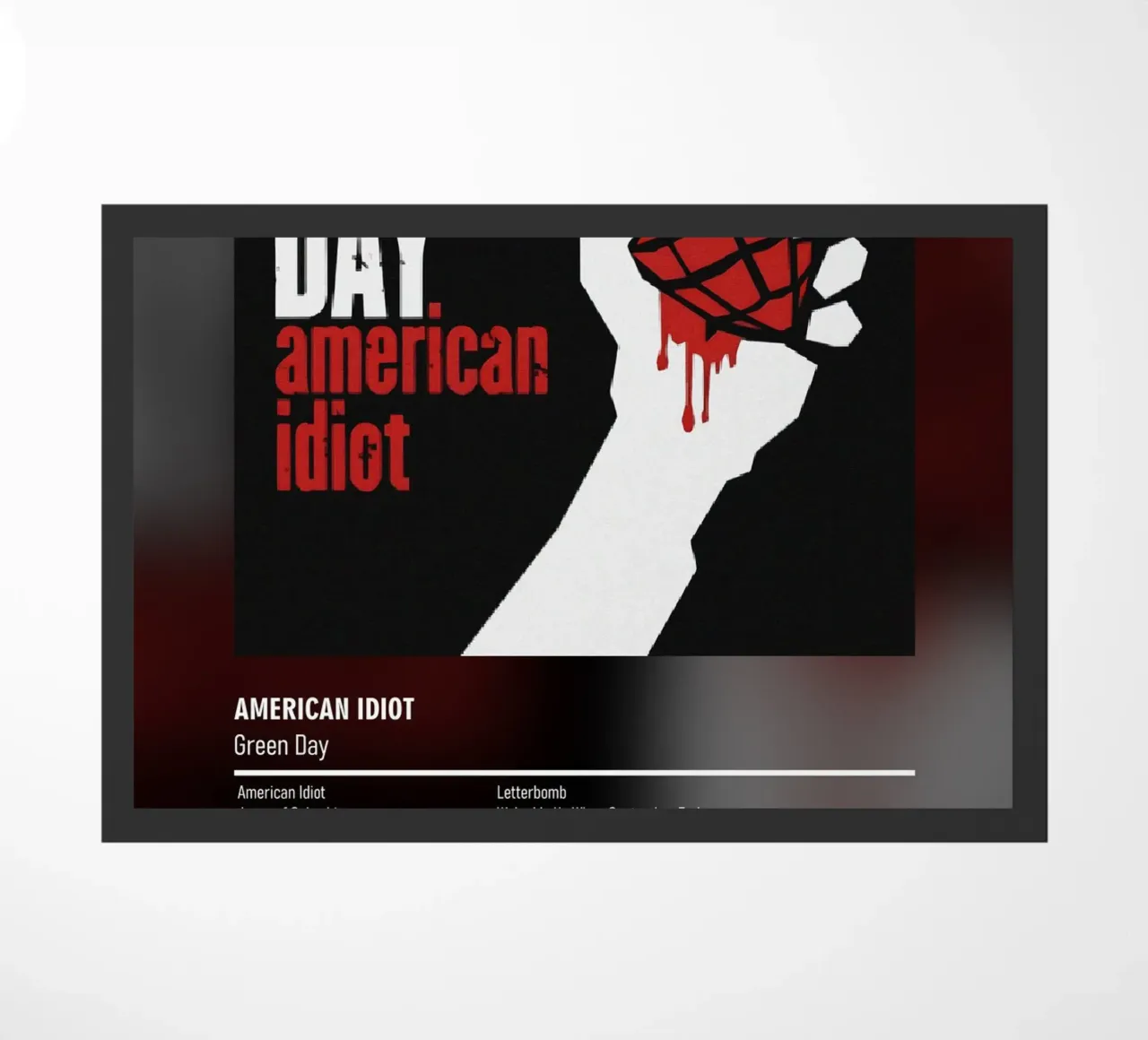 American Idiot By Green Day zerbino da DGUnder