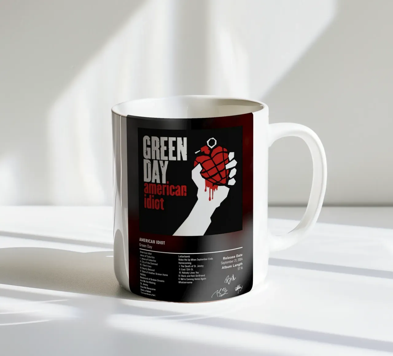 American Idiot By Green Day tazza in ceramica da DGUnder