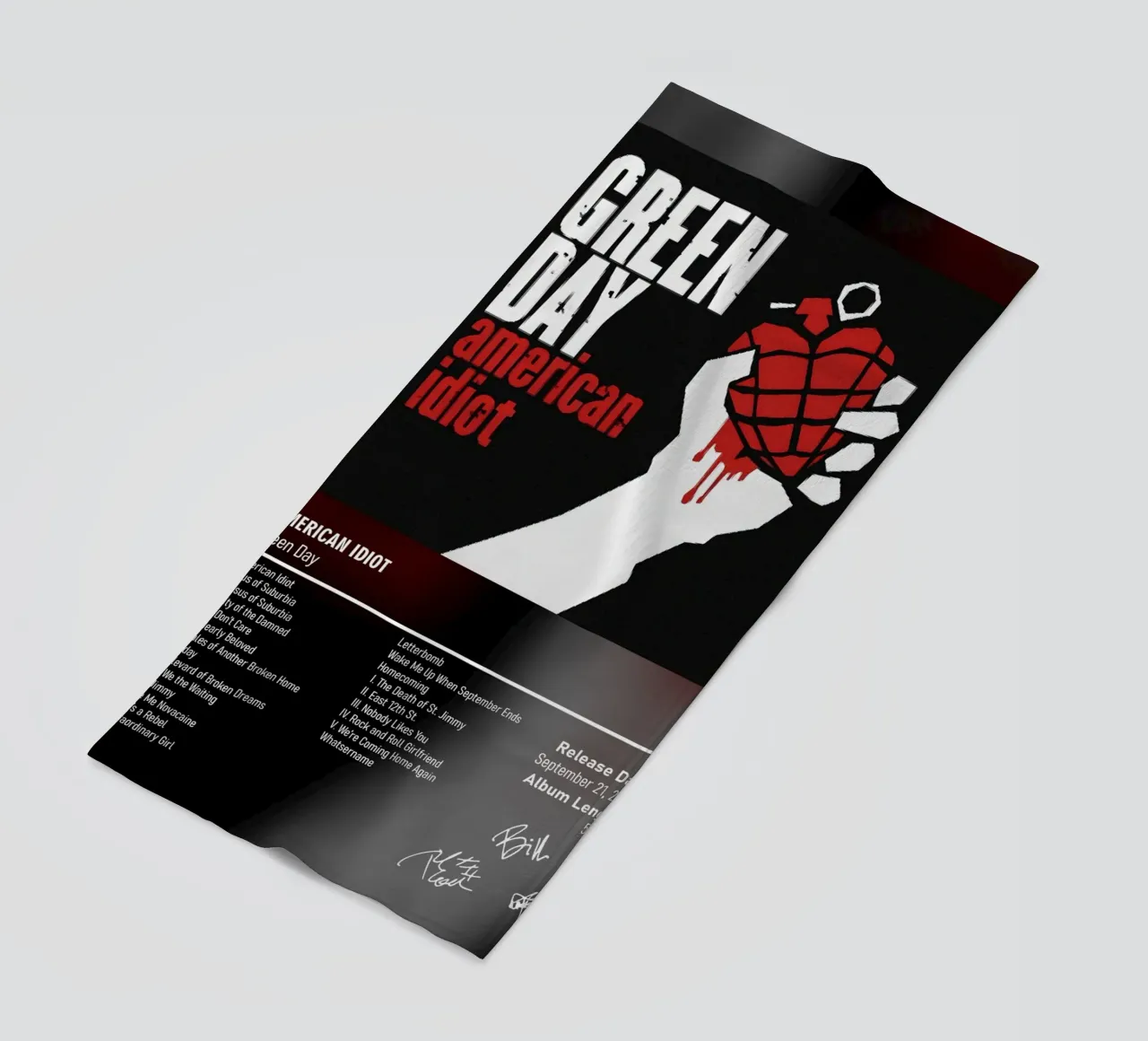 American Idiot By Green Day telo mare da DGUnder