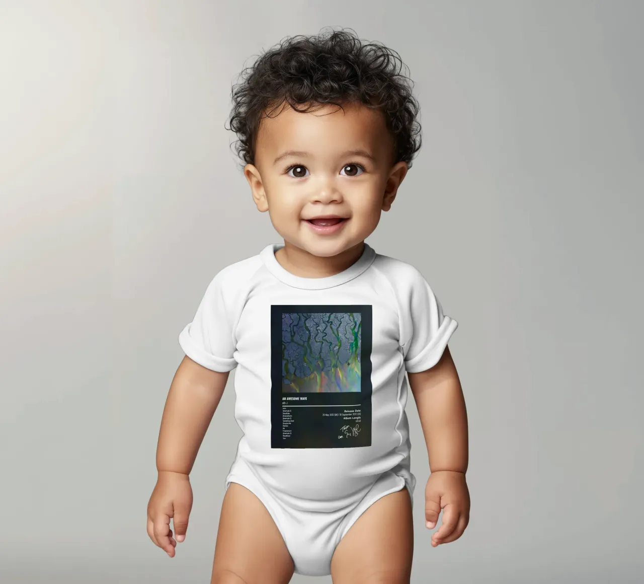 An Awesome Wave By alt-J body neonato maniche corte da DGUnder