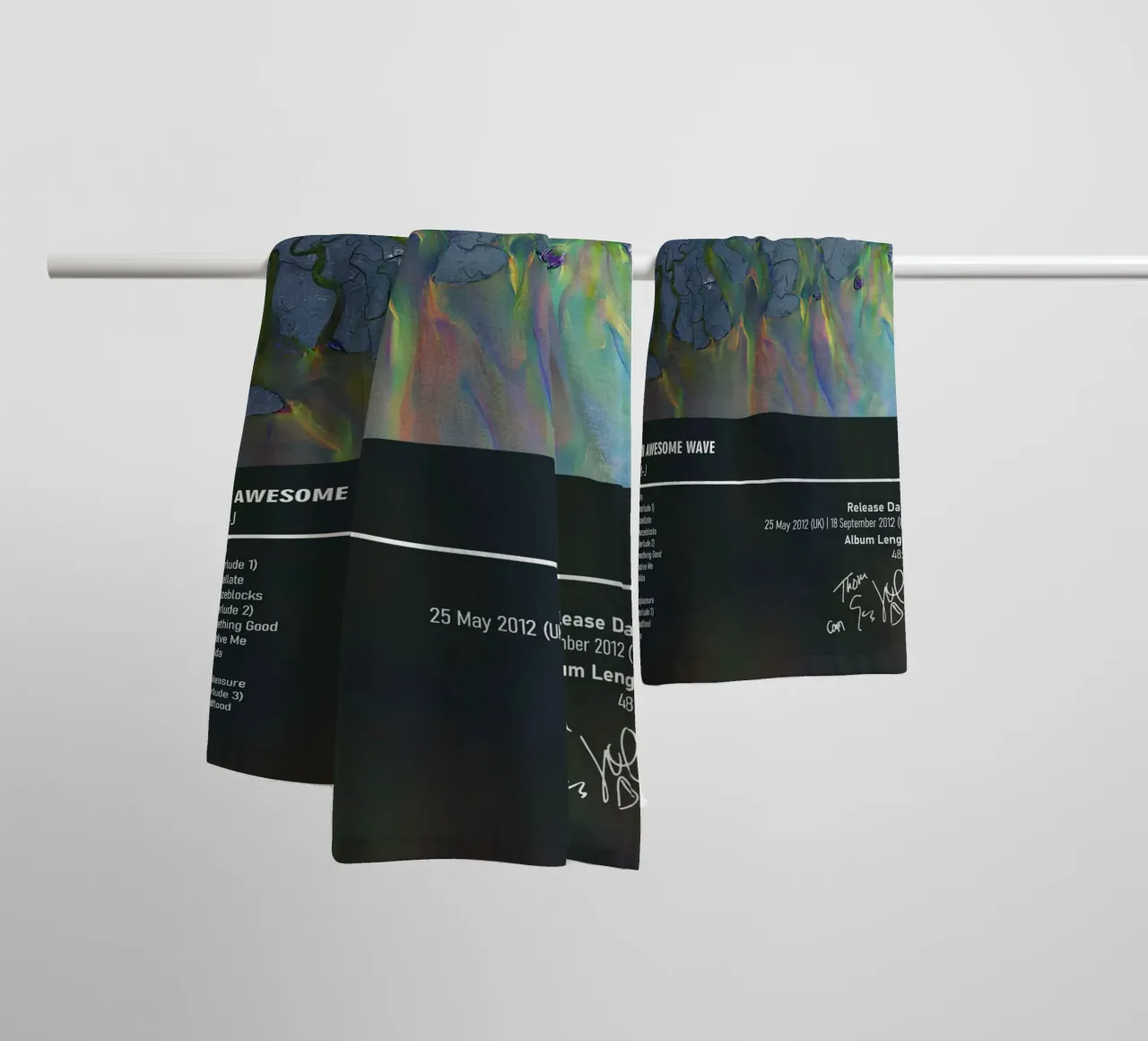 An Awesome Wave By alt-J asciugamano da bagno da DGUnder