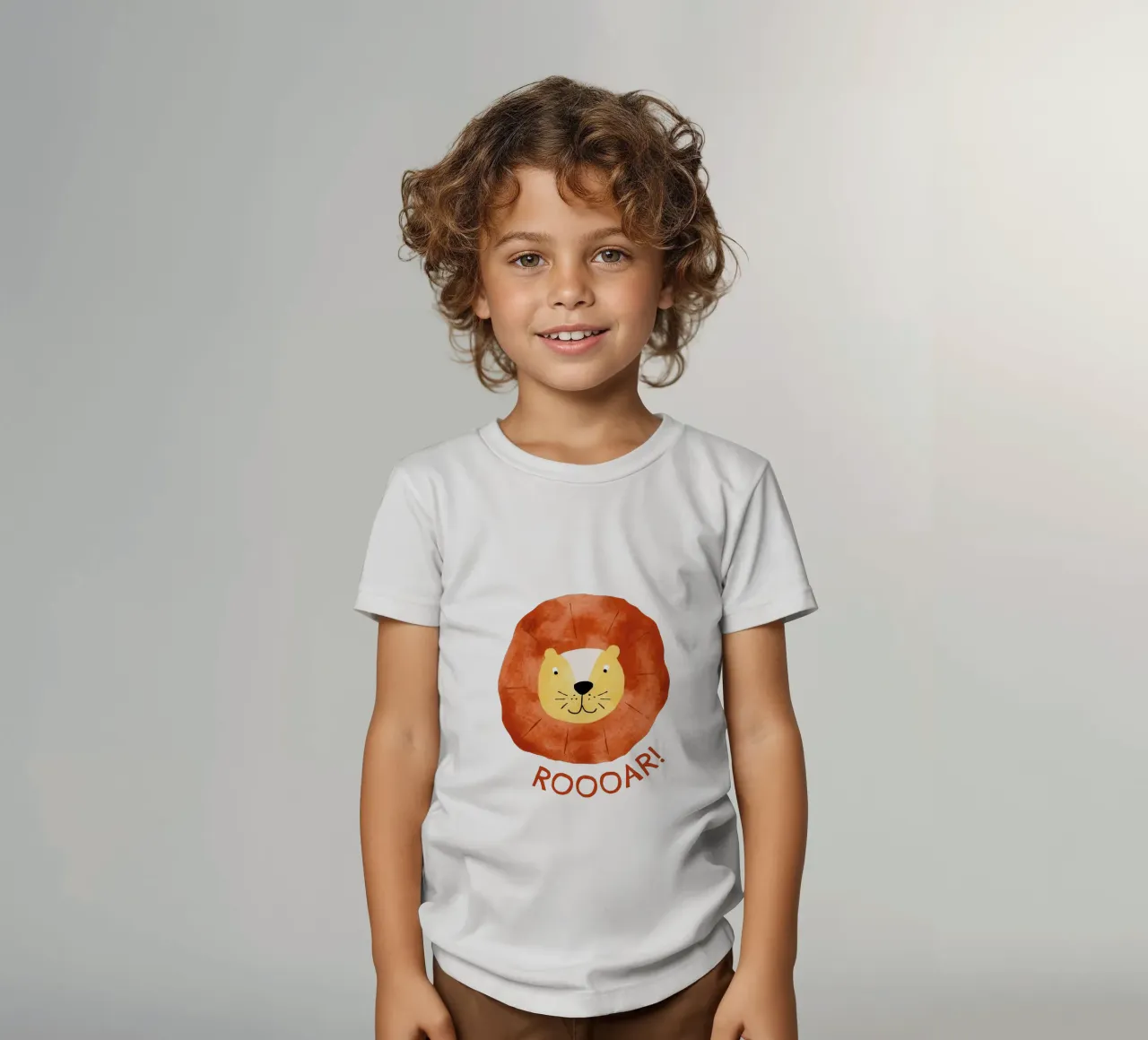 Roooar! t-shirt bambini da Fraysein Design