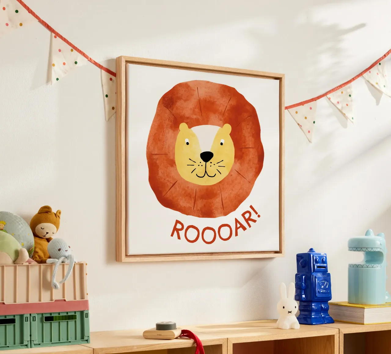 Roooar! tela da Fraysein Design