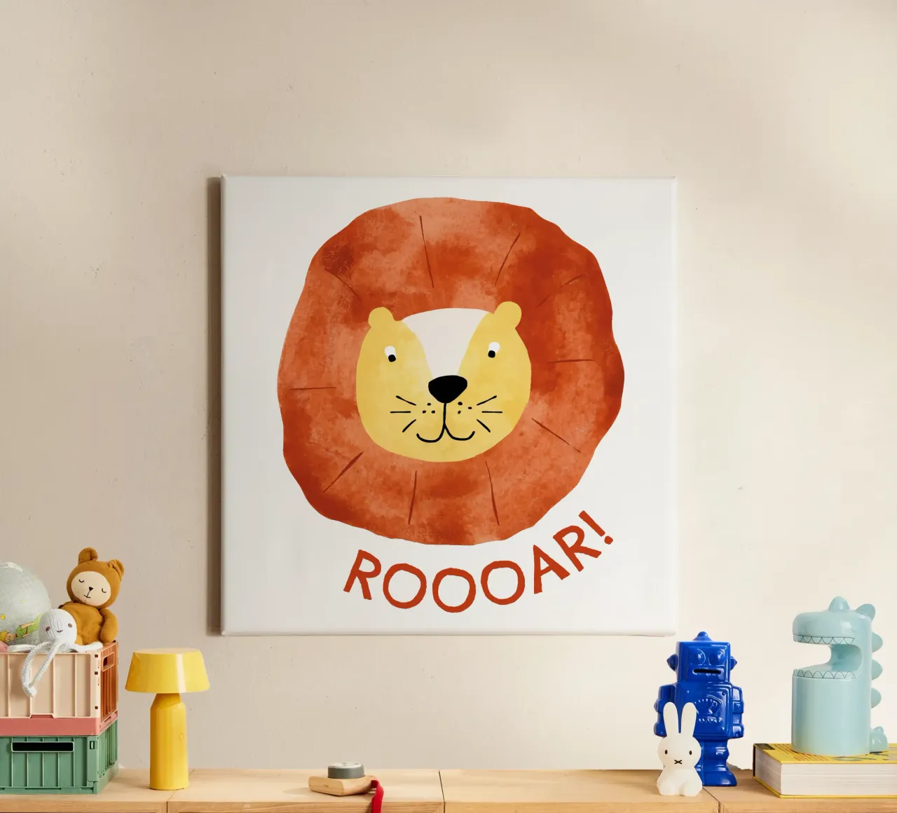 Roooar! tela da Fraysein Design