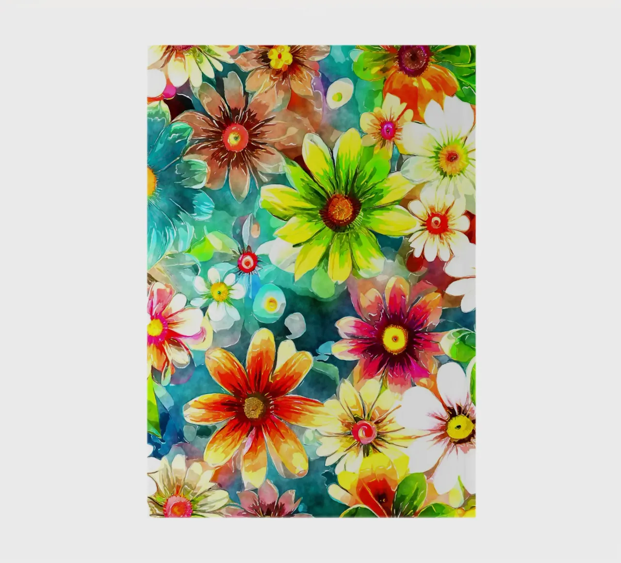 Whispers of the Wild Bloom notebook by Botanical Pattern House