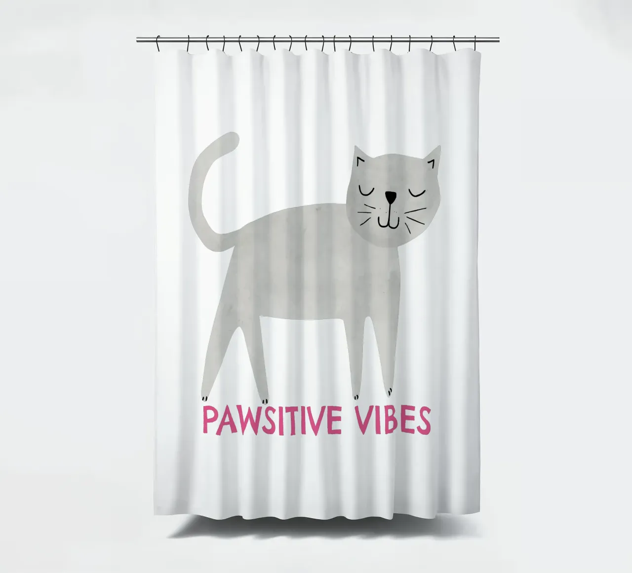 Pawsitive vibes tenda da doccia da Fraysein Design