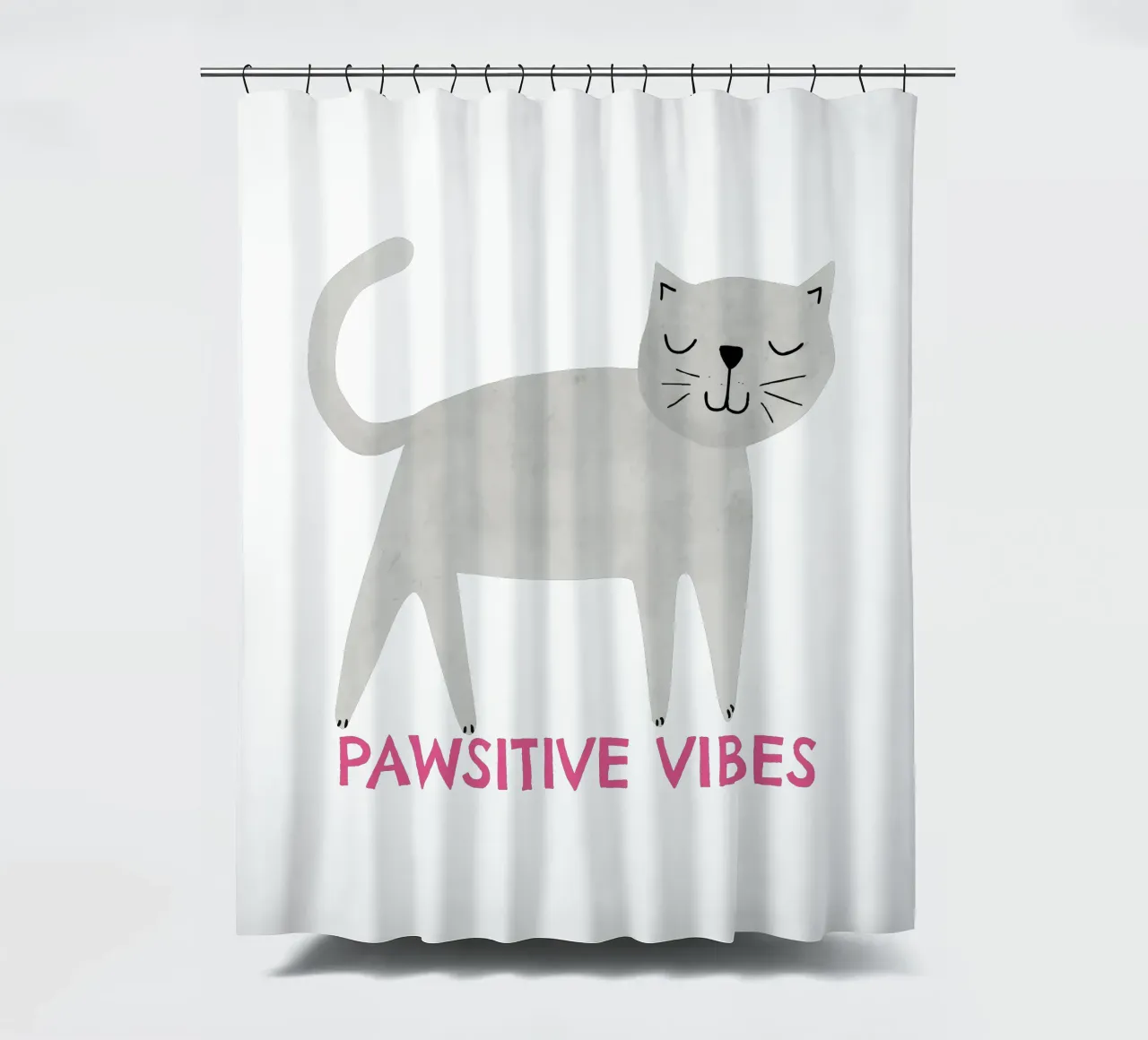 Pawsitive vibes tenda da doccia da Fraysein Design