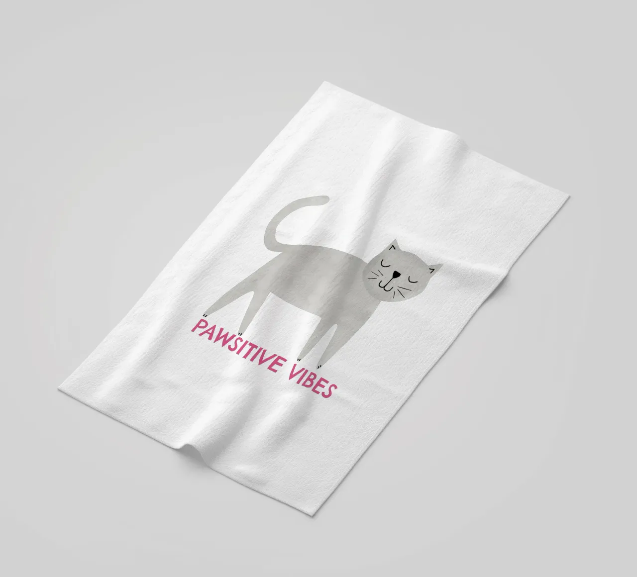 Pawsitive vibes telo mare da Fraysein Design