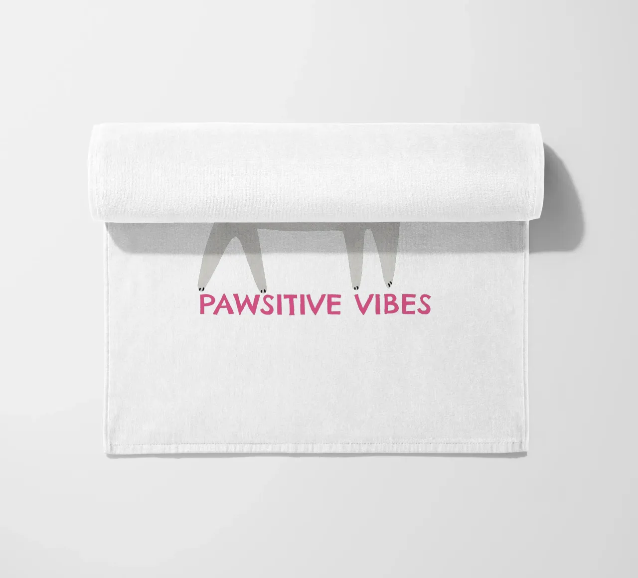 Pawsitive vibes telo mare da Fraysein Design
