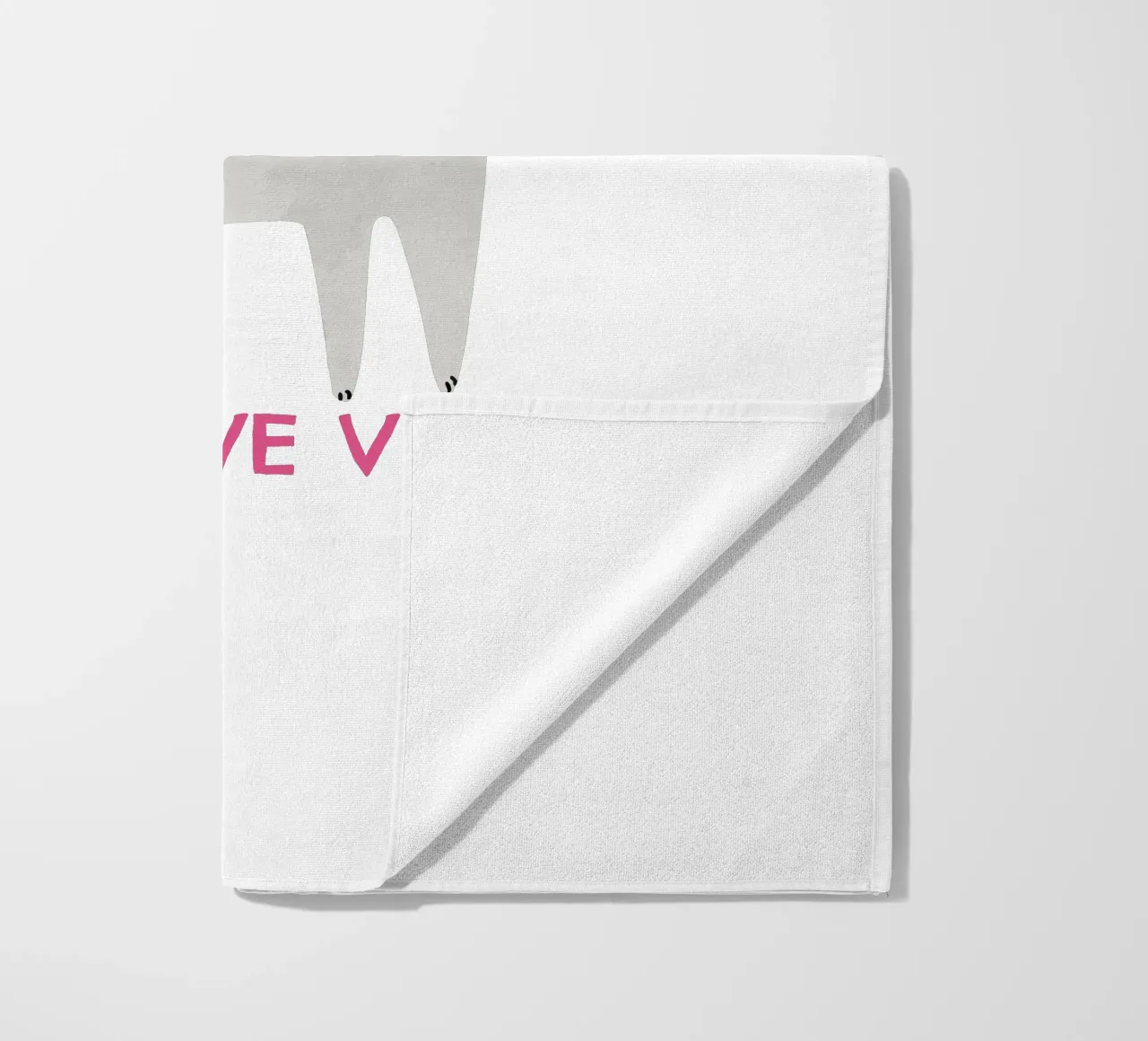 Pawsitive vibes telo mare da Fraysein Design