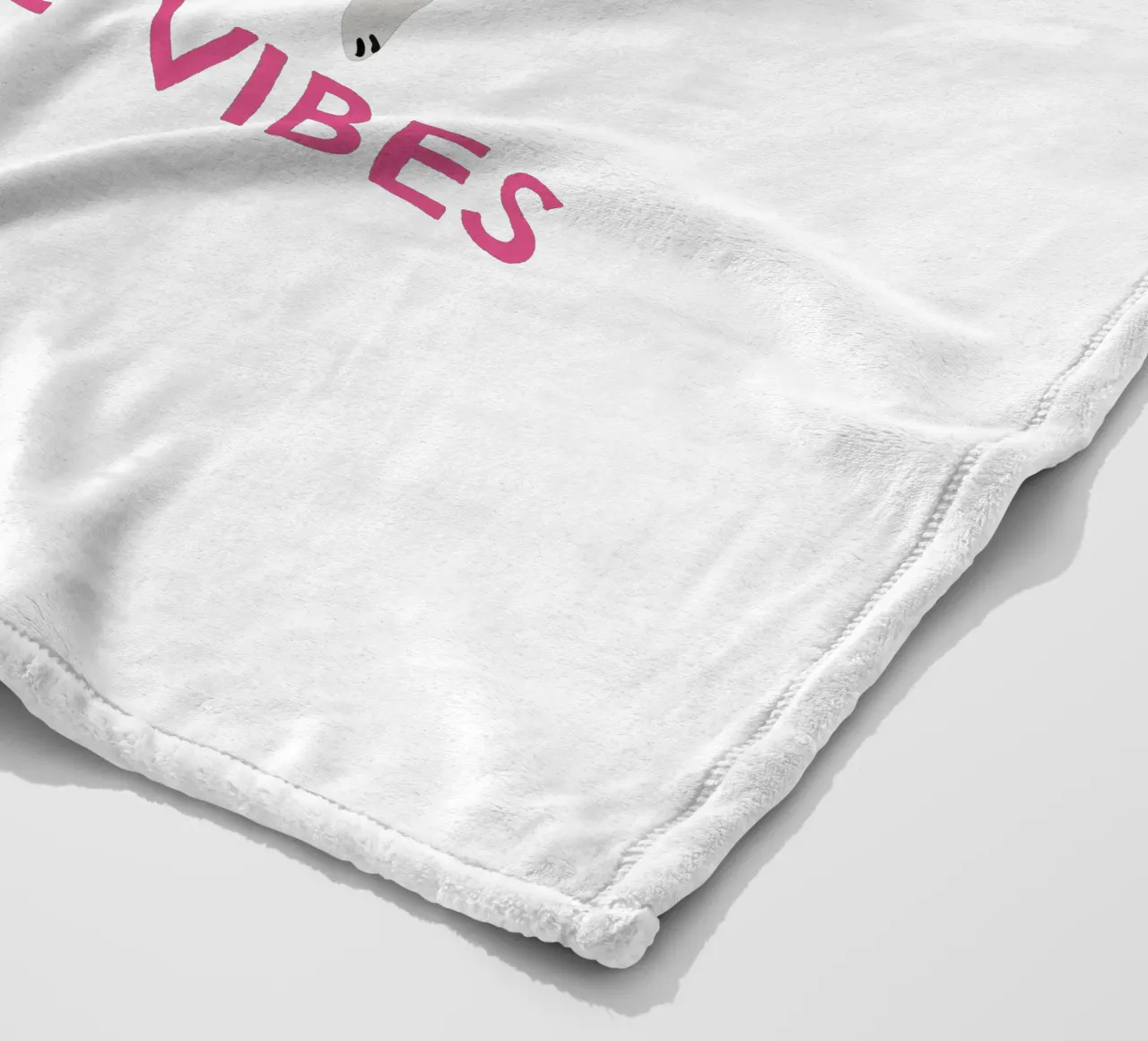 Pawsitive vibes coperta in pile da Fraysein Design