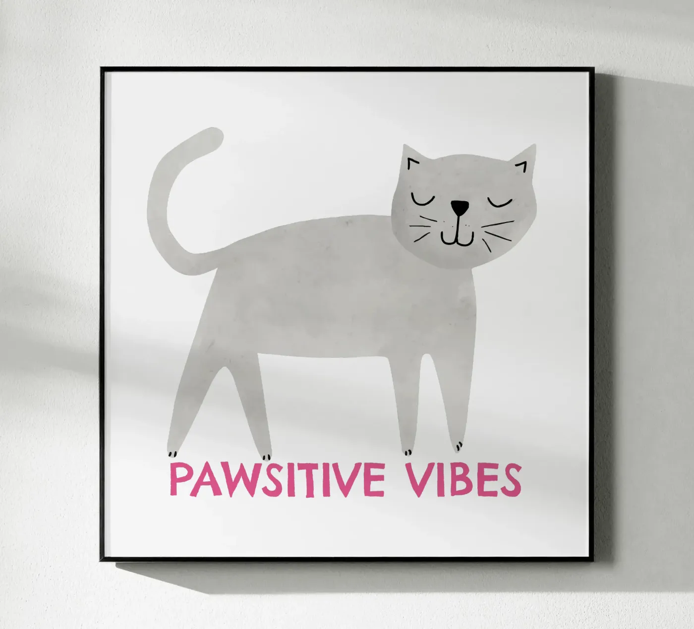 Pawsitive vibes plexiglass da Fraysein Design
