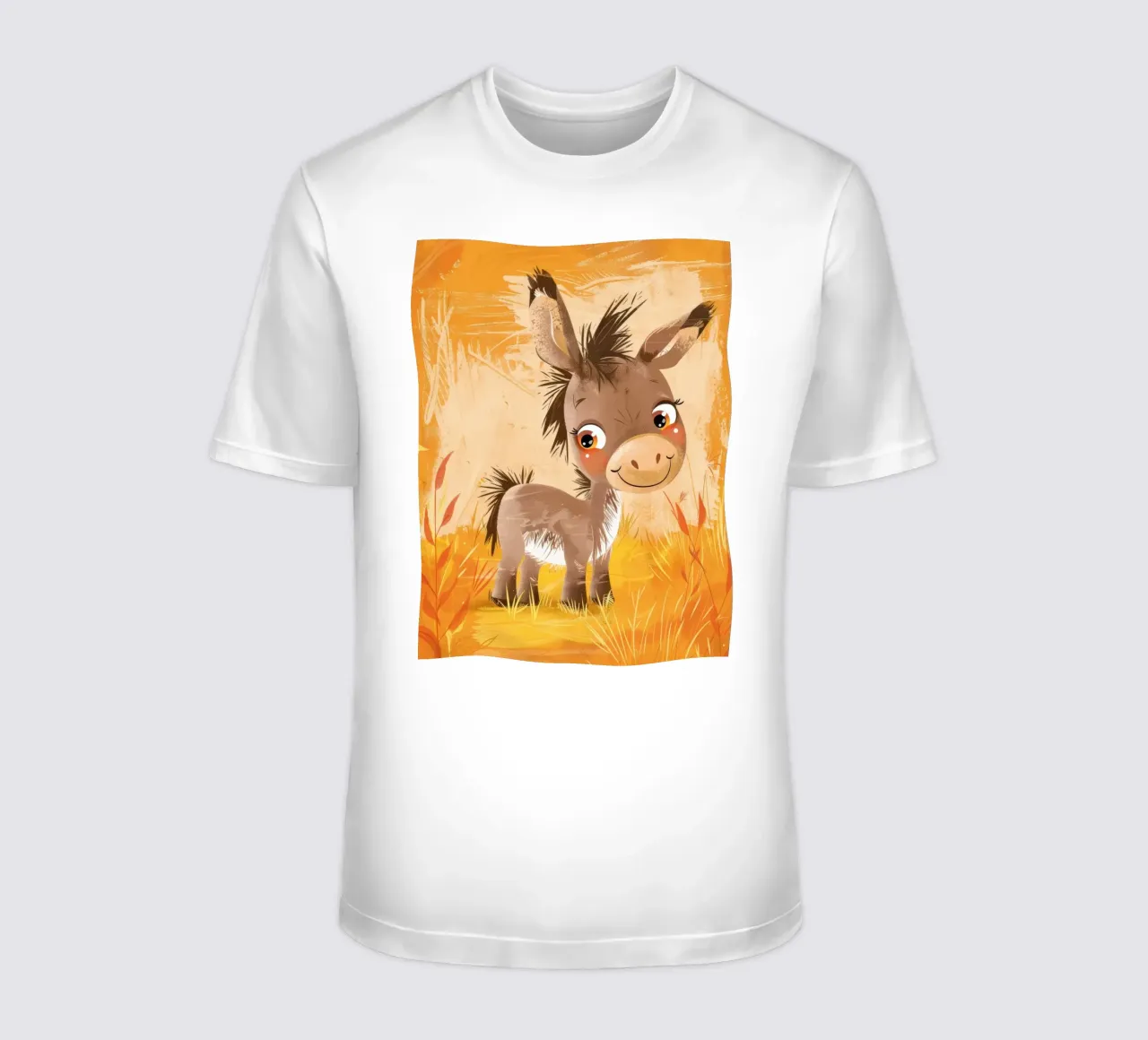 simpatico asinello sorridente t-shirt da DesignDoodle