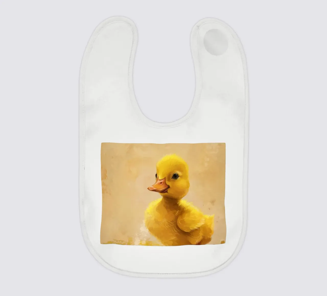 Anatra gialla eccentrica bavaglino da DesignDoodle