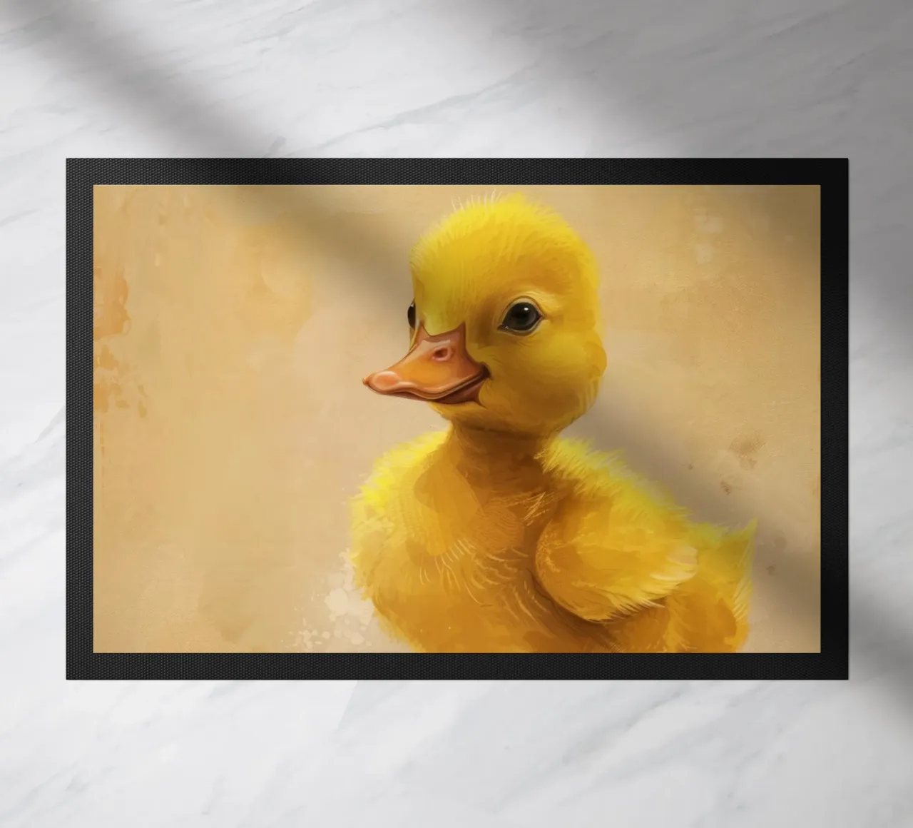Quirky Yellow Duck zerbino da DesignDoodle