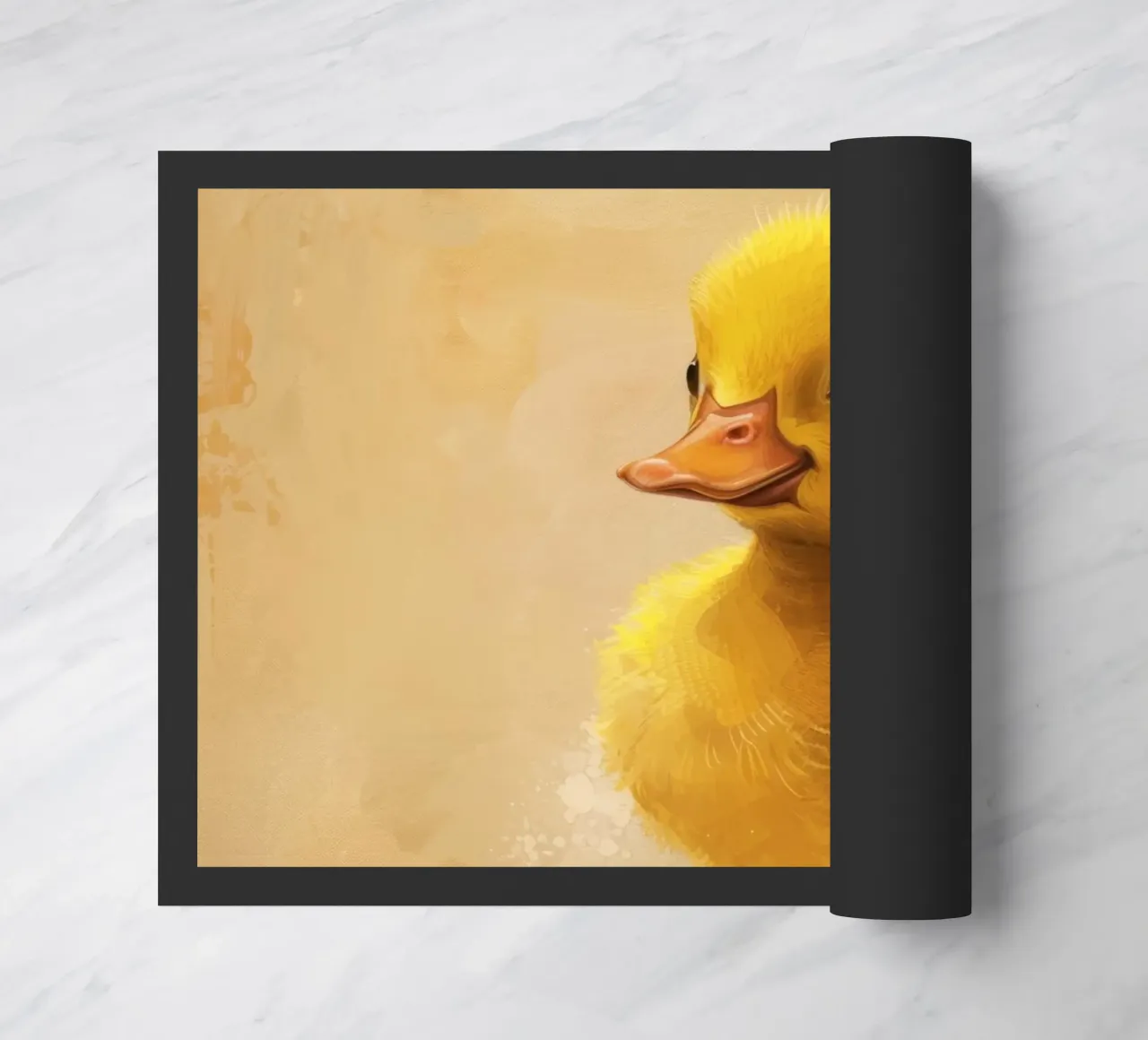 Quirky Yellow Duck zerbino da DesignDoodle