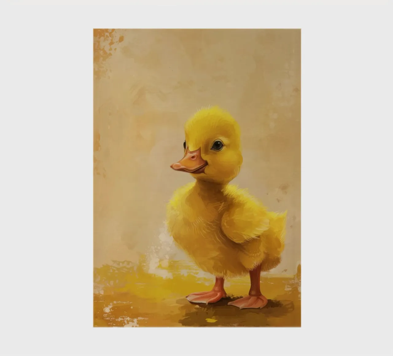 Quirky Yellow Duck notebook by DesignDoodle
