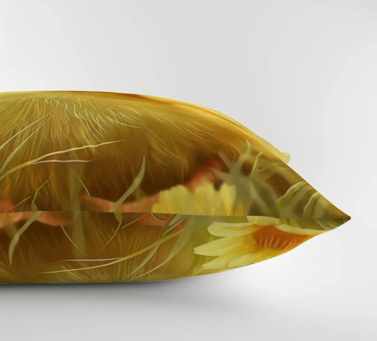 Anatra selvatica dorata cuscino da DesignDoodle