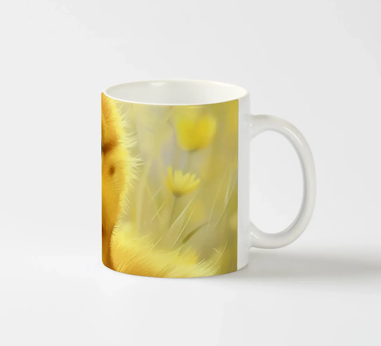 Anatra selvatica dorata tazza in ceramica da DesignDoodle