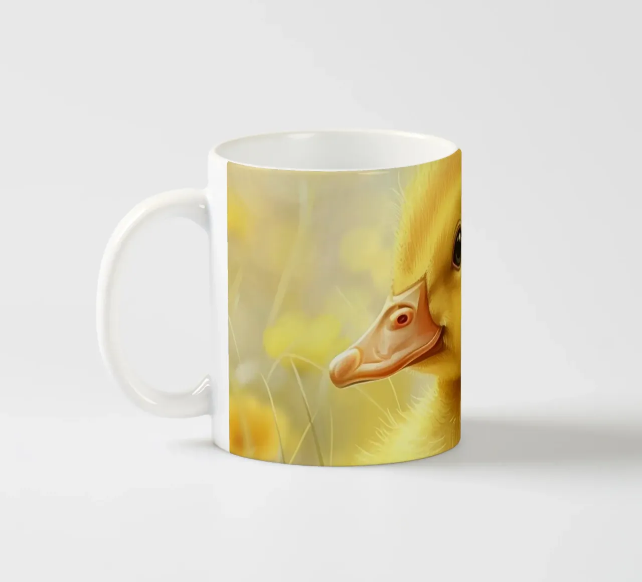 Anatra selvatica dorata tazza in ceramica da DesignDoodle