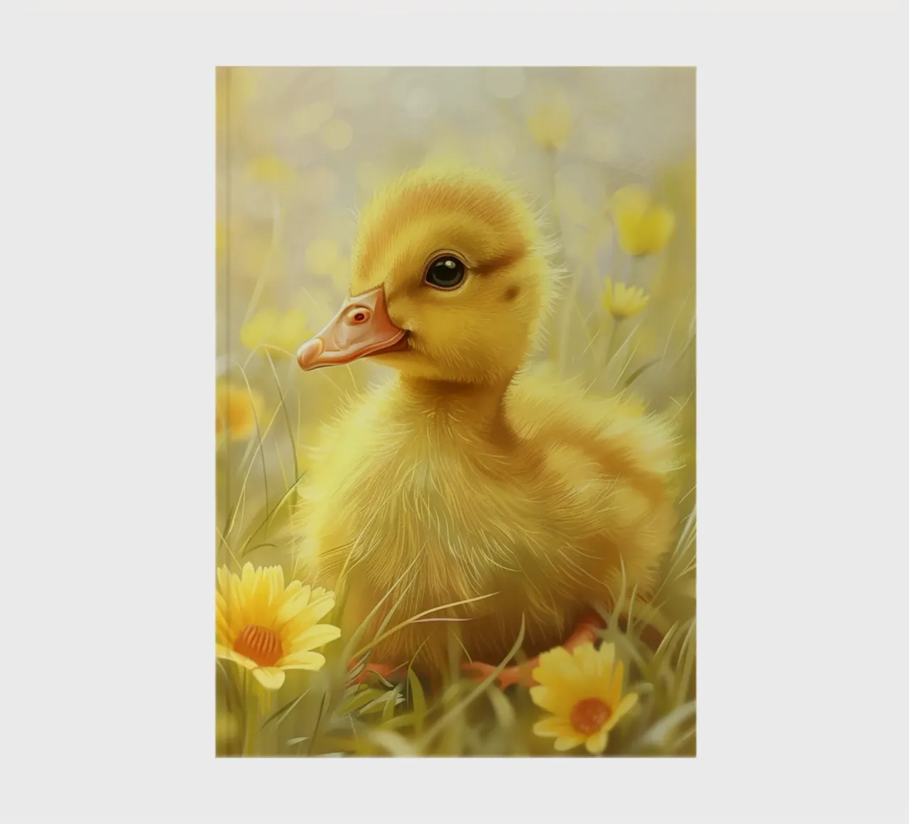 Golden Field Duck notebook by DesignDoodle