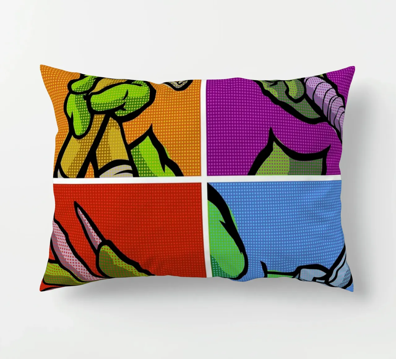 Lichtenstein Pop Martial Art Combo cuscino da Butcher Billy