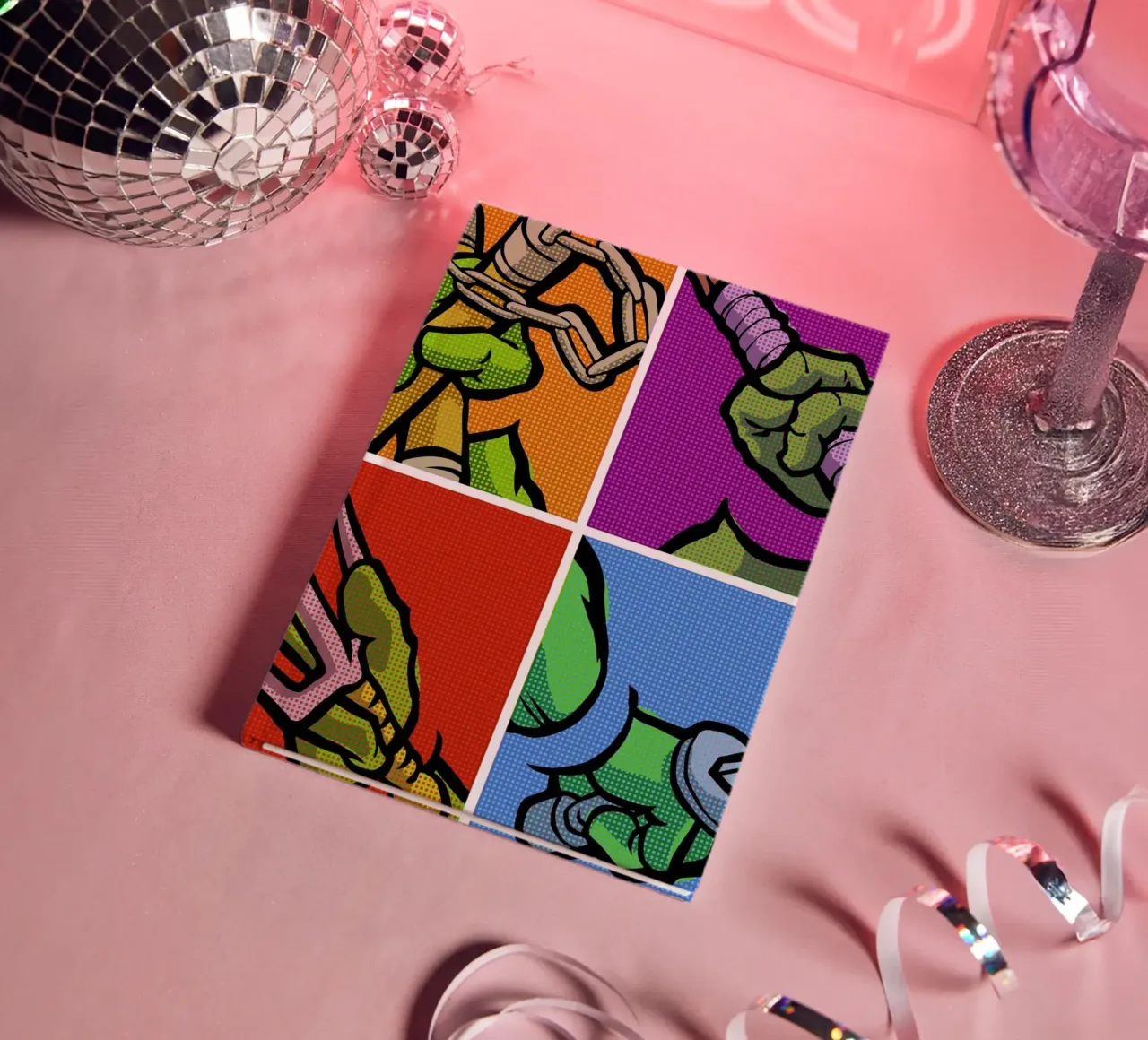 Lichtenstein Pop Martial Art Combo notebook by Butcher Billy