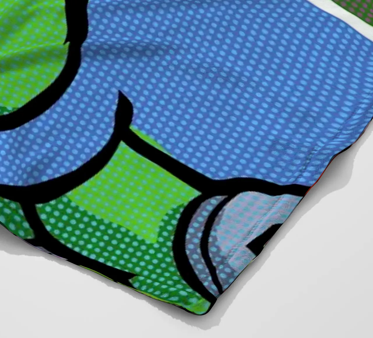 Lichtenstein Pop Martial Art Combo coperta in pile da Butcher Billy