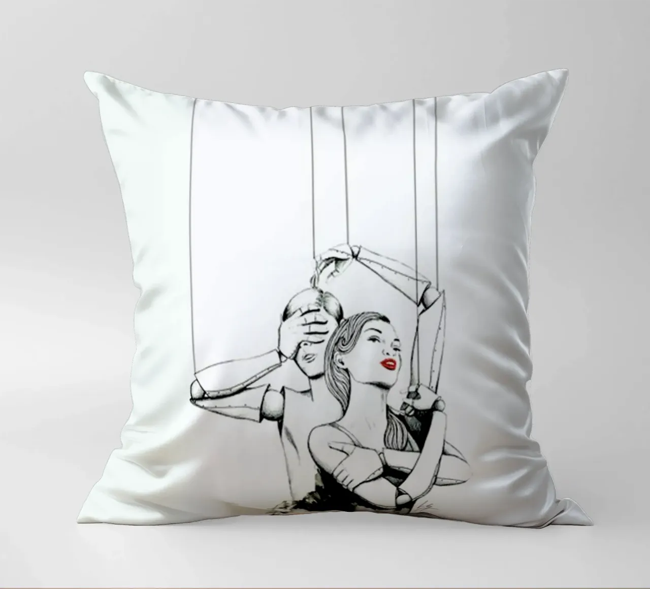 Embrace Kissen von Libby Watkins