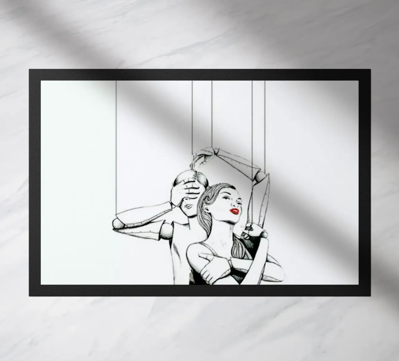 Embrace Fußmatte von Libby Watkins