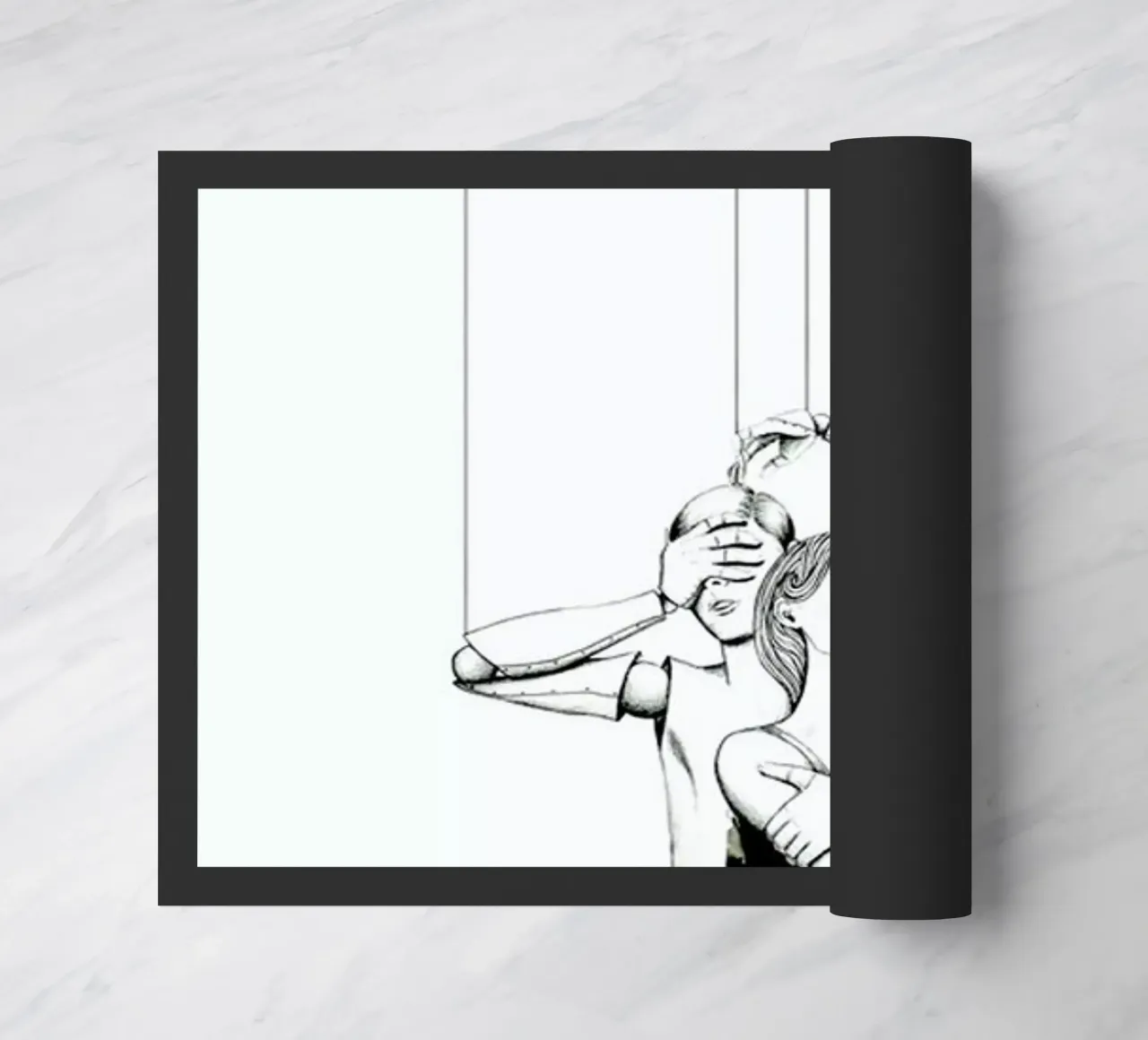 Embrace Fußmatte von Libby Watkins