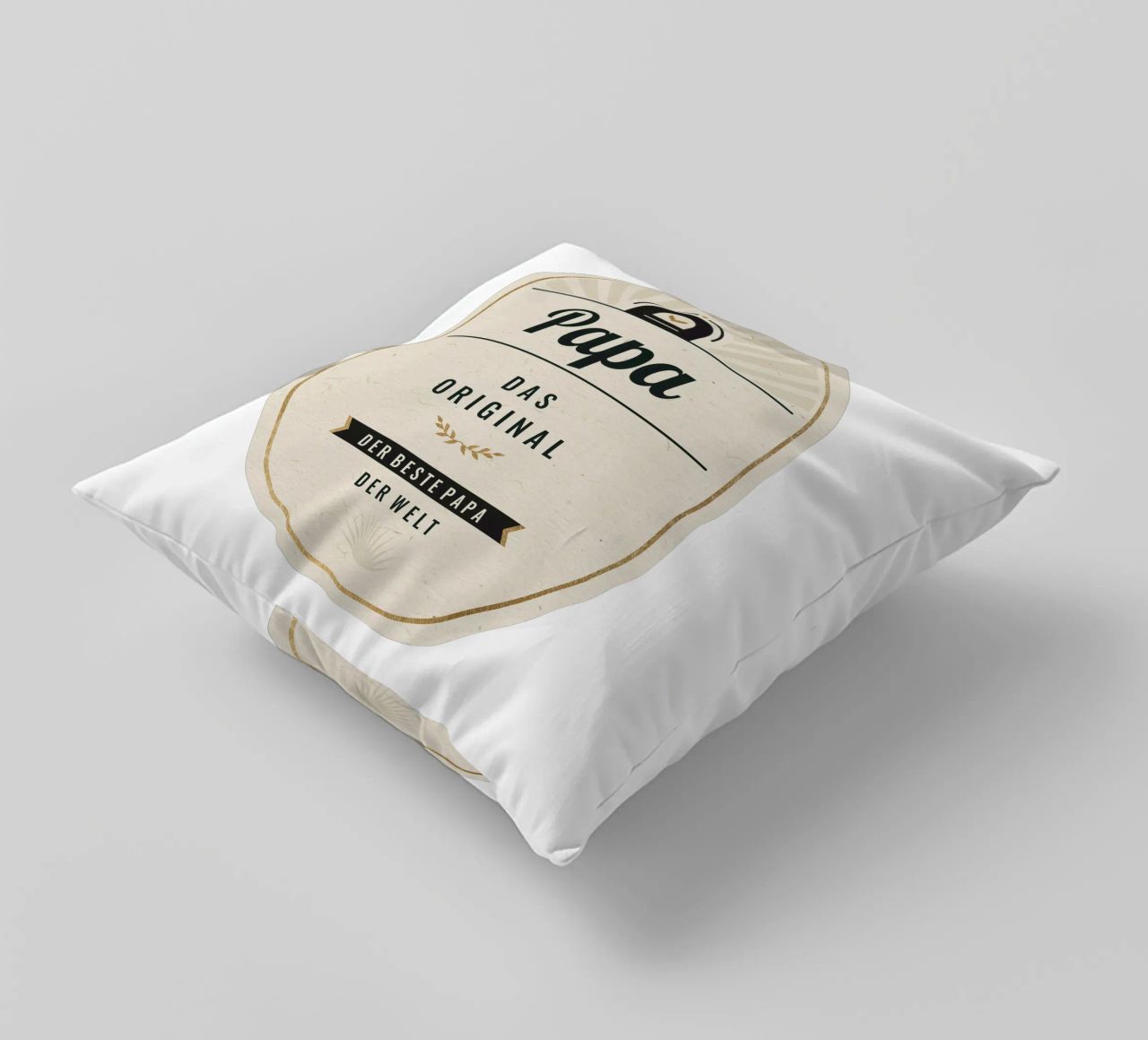 Bier Etikett coussin de Kartenliebe